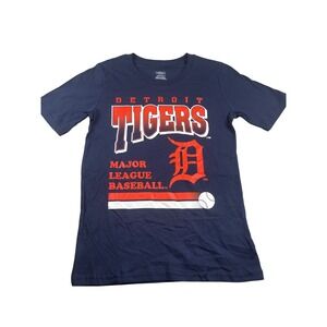 Detroit Tigers MLB Baseball Graphic T Shirt Kids Major League‎ size Medium